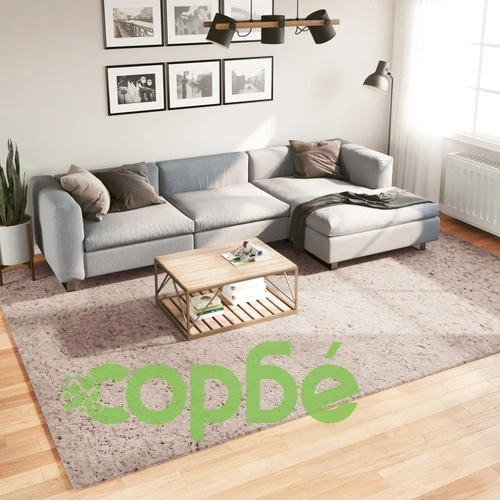 Шаги килим с дълъг косъм 