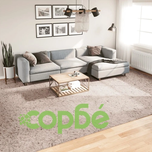 Шаги килим с дълъг косъм 