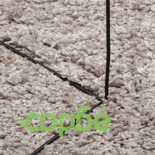 Шаги килим с дълъг косъм 