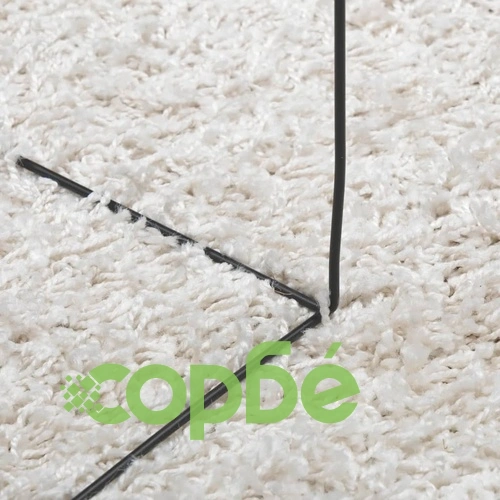 Шаги килим с дълъг косъм 