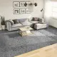 Шаги килим с дълъг косъм, модерен, сив, 300x400 см