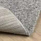 Шаги килим с дълъг косъм, модерен, сив, Ø 240 см
