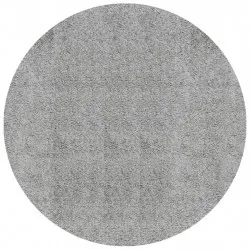 Шаги килим с дълъг косъм, модерен, сив, Ø 280 см
