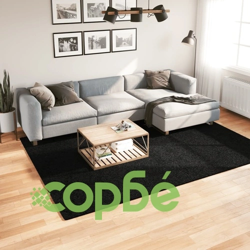 Шаги килим с дълъг косъм 