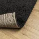 Шаги килим с дълъг косъм, модерен, черен, 300x400 см