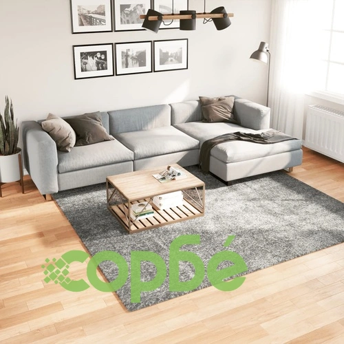 Шаги килим с дълъг косъм 