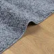Шаги килим с дълъг косъм, модерен, син, 240x240 cm