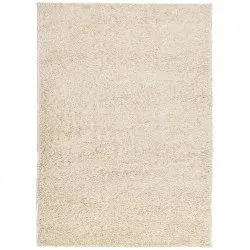Шаги килим с дълъг косъм, модерен, златист, 200x280 см