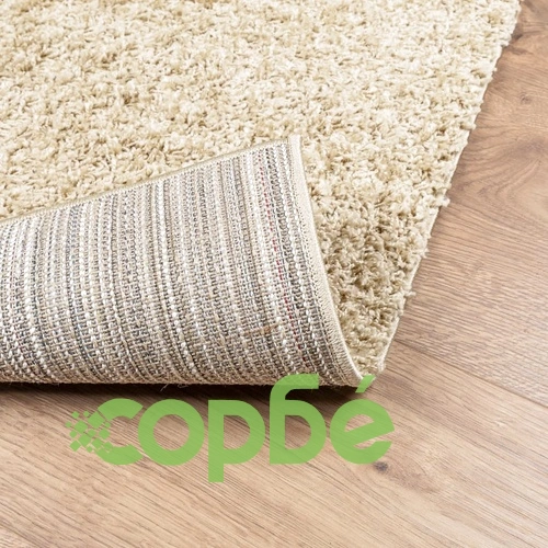 Шаги килим с дълъг косъм 