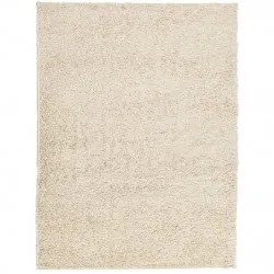 Шаги килим с дълъг косъм, модерен, златист, 300x400 см