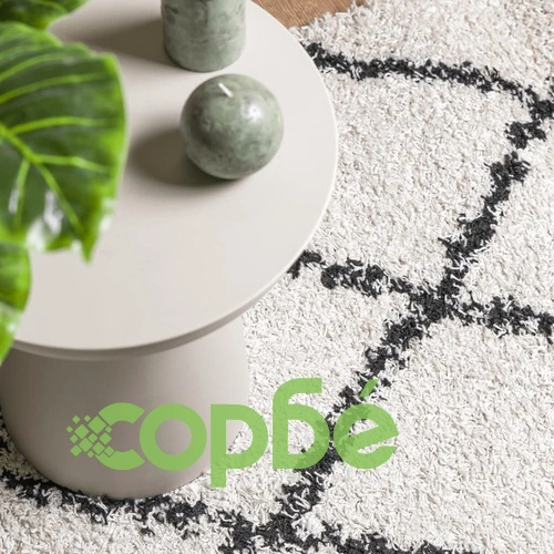 Шаги килим с дълъг косъм 