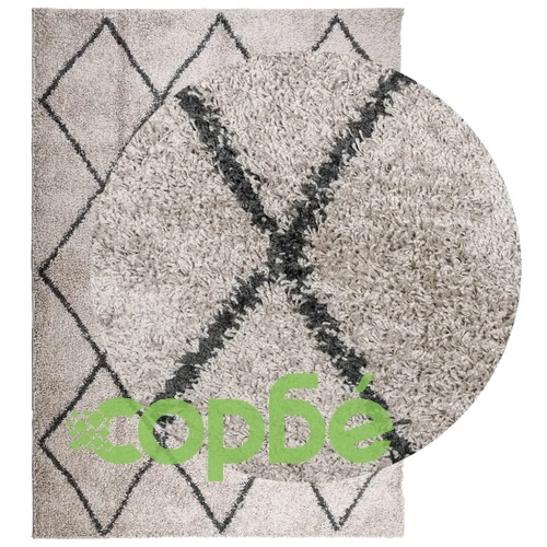 Шаги килим с дълъг косъм 