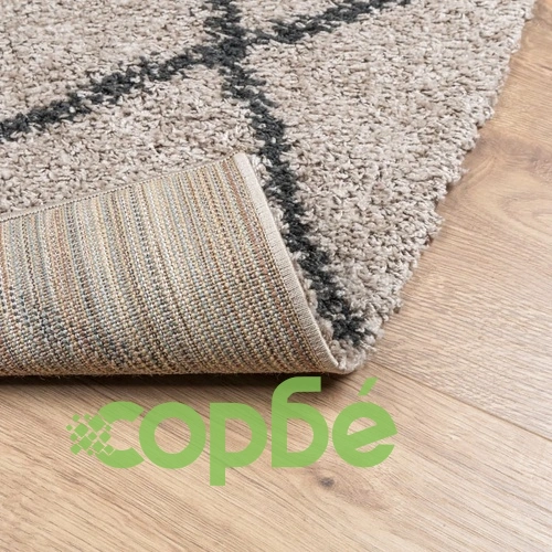 Шаги килим с дълъг косъм 