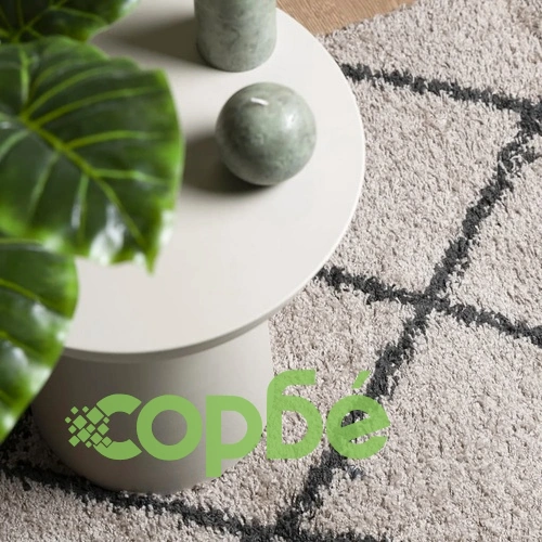 Шаги килим с дълъг косъм 