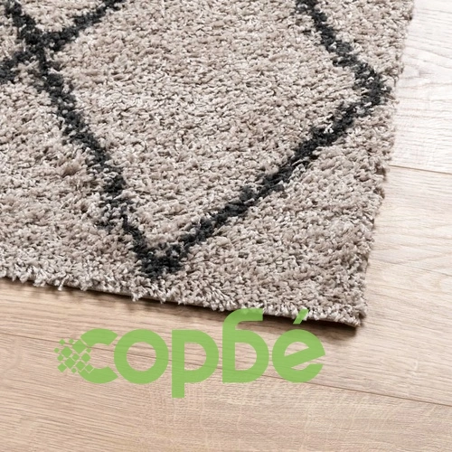 Шаги килим с дълъг косъм 