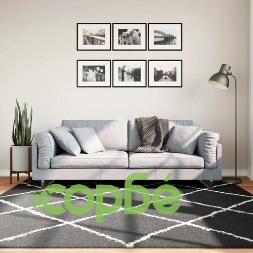 Шаги килим с дълъг косъм 