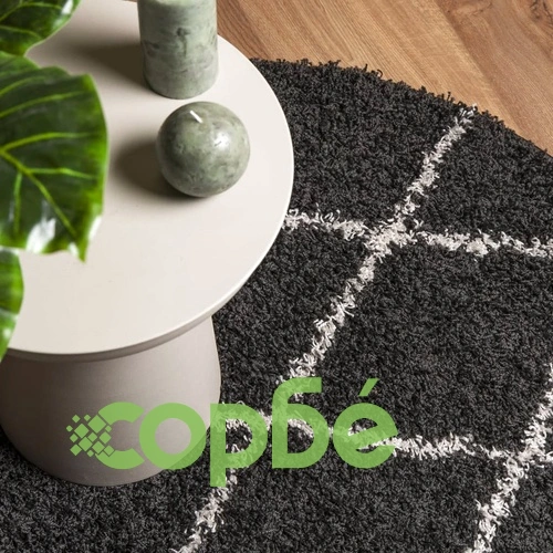 Шаги килим с дълъг косъм 