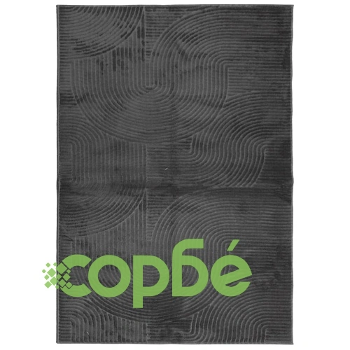 Килим IZA с къс косъм, скандинавски вид, антрацит, 160x230 см ➤ топ цена ➤ sorbe.bg