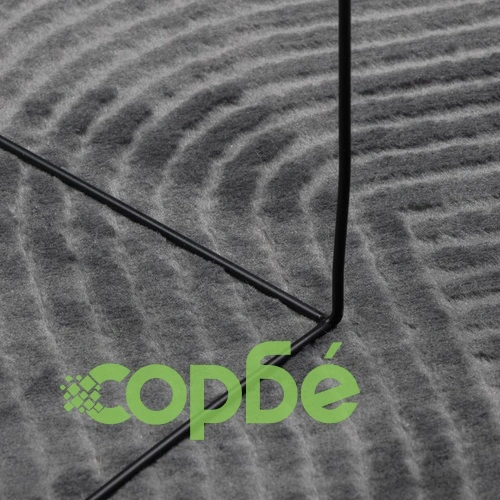 Килим IZA с къс косъм, скандинавски вид, антрацит, 240x340 см ➤ топ цена ➤ sorbe.bg