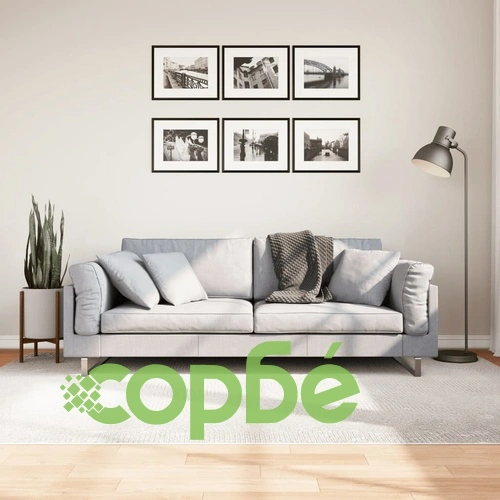 Килим IZA с къс косъм, скандинавски вид, кремав, 160x230 см ➤ топ цена ➤ sorbe.bg