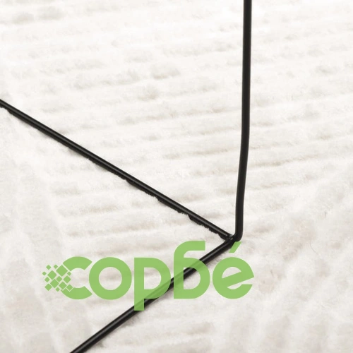 Килим IZA с къс косъм, скандинавски вид, кремав,  200 см ➤ топ цена ➤ sorbe.bg