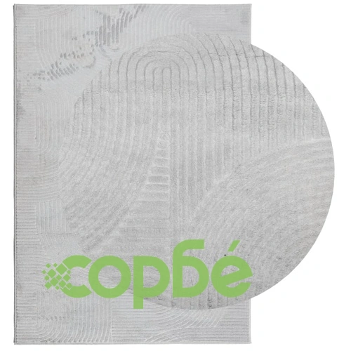 Килим IZA с къс косъм, скандинавски вид, сив, 140x200 см ➤ топ цена ➤ sorbe.bg