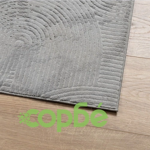 Килим IZA с къс косъм, скандинавски вид, сив, 140x200 см ➤ топ цена ➤ sorbe.bg