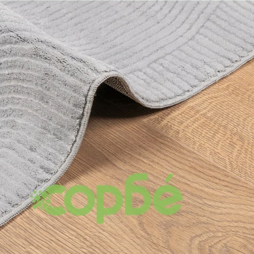 Килим IZA с къс косъм, скандинавски вид, сив, 140x200 см ➤ топ цена ➤ sorbe.bg