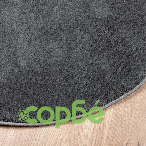Килим OVIEDO с къс косъм, антрацит,  240 см ➤ топ цена ➤ sorbe.bg