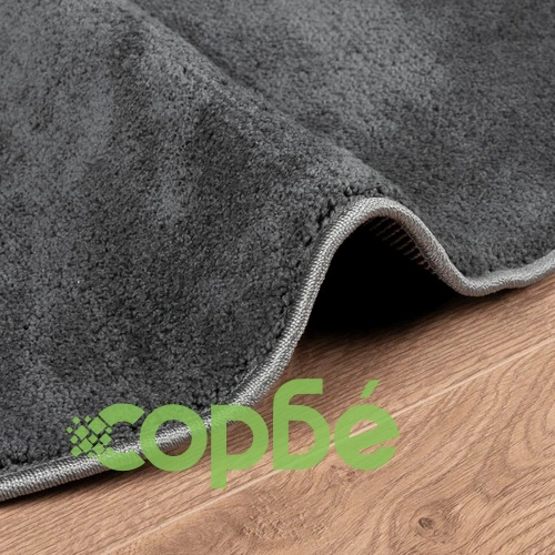 Килим OVIEDO с къс косъм, антрацит,  240 см ➤ топ цена ➤ sorbe.bg