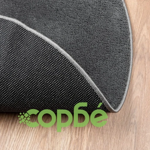 Килим OVIEDO с къс косъм, антрацит,  280 см ➤ топ цена ➤ sorbe.bg