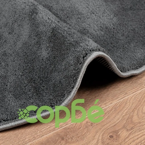 Килим OVIEDO с къс косъм, антрацит,  280 см ➤ топ цена ➤ sorbe.bg