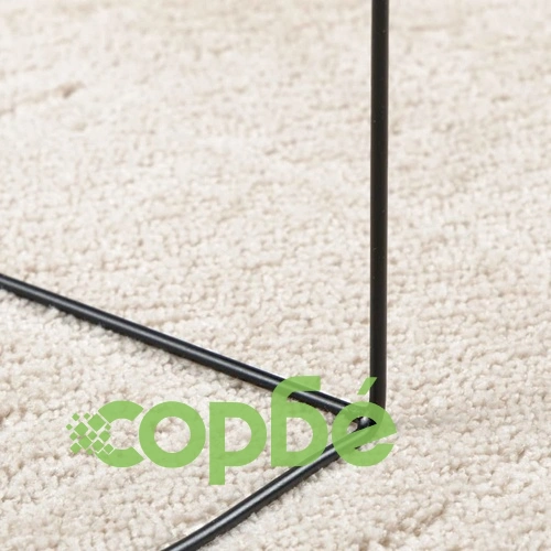 Килим OVIEDO с къс косъм, бежов, 240x240 см ➤ топ цена ➤ sorbe.bg