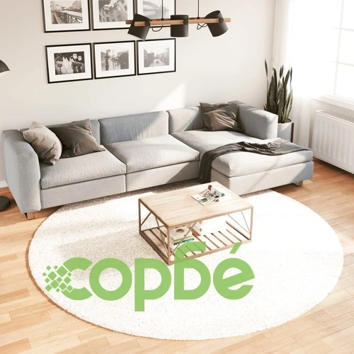 Килим OVIEDO с къс косъм, бежов,  240 см ➤ топ цена ➤ sorbe.bg