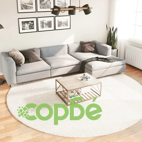 Килим OVIEDO с къс косъм, бежов,  280 см ➤ топ цена ➤ sorbe.bg