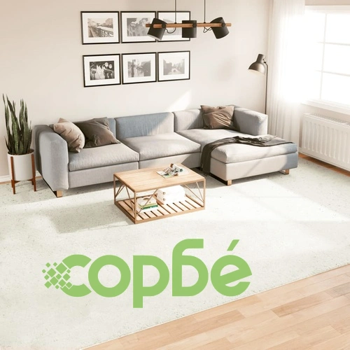 Килим OVIEDO с къс косъм, кремав, 300x400 см ➤ топ цена ➤ sorbe.bg