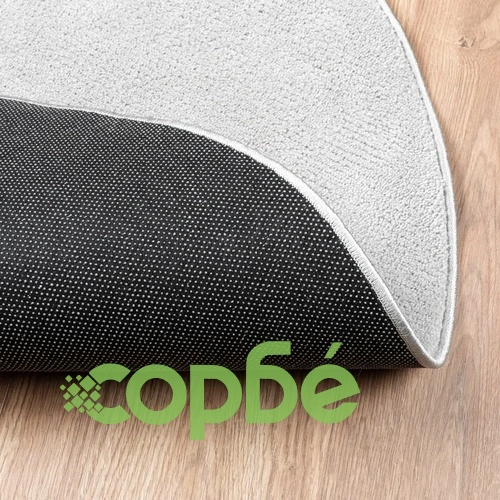 Килим OVIEDO с къс косъм, сив,  240 см ➤ топ цена ➤ sorbe.bg