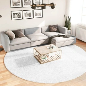 Килим OVIEDO с къс косъм, сив,  280 см