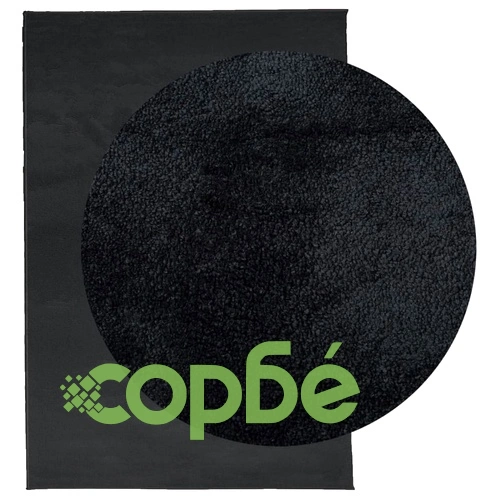 Килим OVIEDO с къс косъм, черен, 160x230 см ➤ топ цена ➤ sorbe.bg