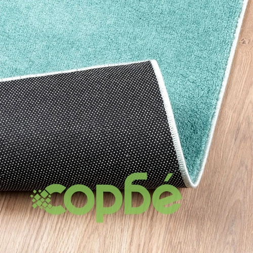 Килим OVIEDO с къс косъм, зелен, 160x230 см ➤ топ цена ➤ sorbe.bg