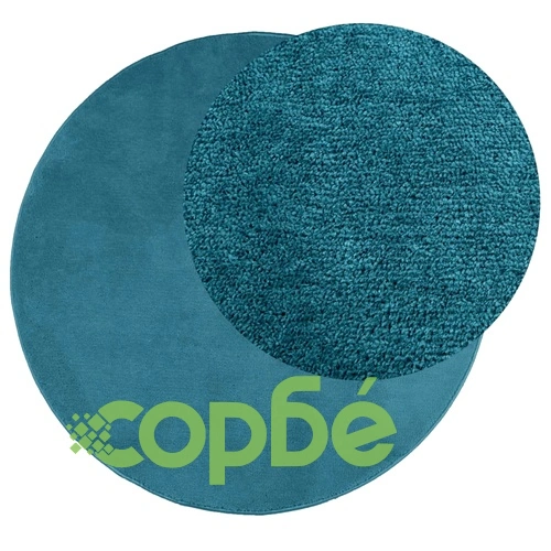 Килим OVIEDO с къс косъм, тюркоаз,  280 см ➤ топ цена ➤ sorbe.bg