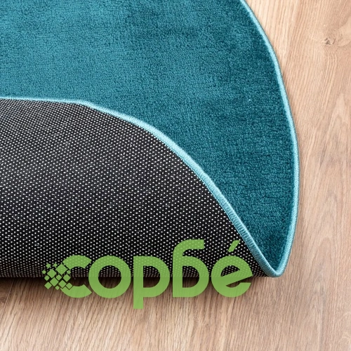 Килим OVIEDO с къс косъм, тюркоаз,  280 см ➤ топ цена ➤ sorbe.bg