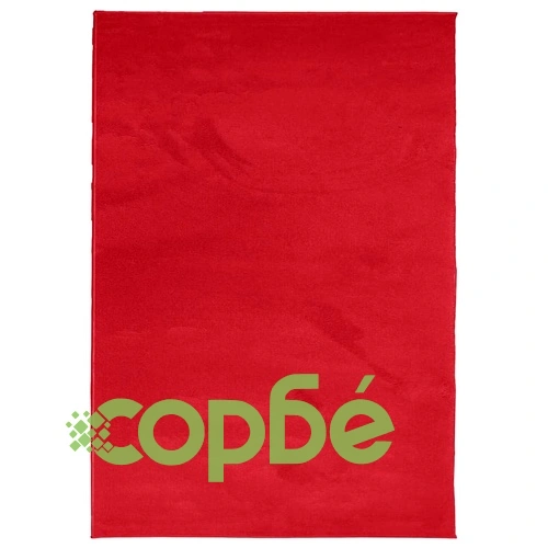 Килим OVIEDO с къс косъм, червен, 160x230 см ➤ топ цена ➤ sorbe.bg