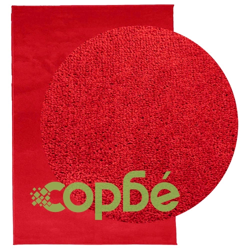 Килим OVIEDO с къс косъм, червен, 160x230 см ➤ топ цена ➤ sorbe.bg