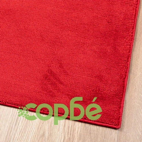 Килим OVIEDO с къс косъм, червен, 160x230 см ➤ топ цена ➤ sorbe.bg