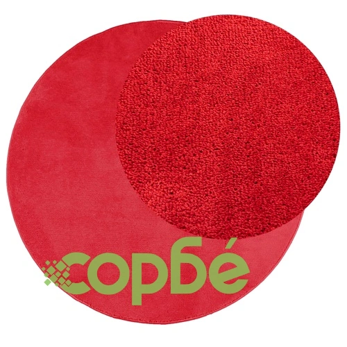 Килим OVIEDO с къс косъм, червен,  280 см ➤ топ цена ➤ sorbe.bg