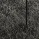 Килим ISTAN с дълъг косъм, лъскава визия, антрацит, 140x200 см