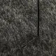 Килим ISTAN с дълъг косъм, лъскава визия, антрацит, 160x230 см