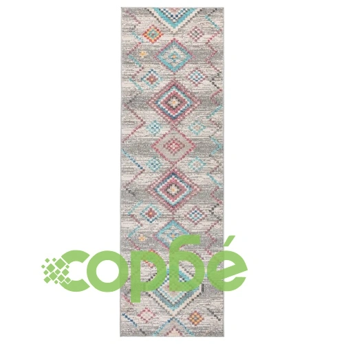 Килим ARBIZU, за закрито и открито, ретро дизайн, 80x250 см ➤ топ цена ➤ sorbe.bg