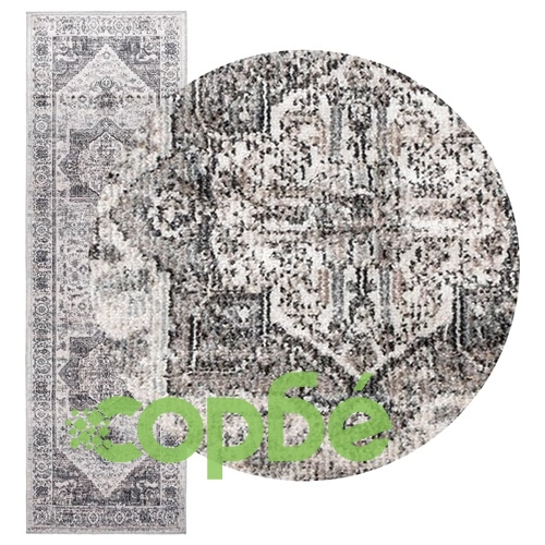 Килим ARBIZU, за закрито и открито, ретро дизайн, 80x250 см ➤ топ цена ➤ sorbe.bg